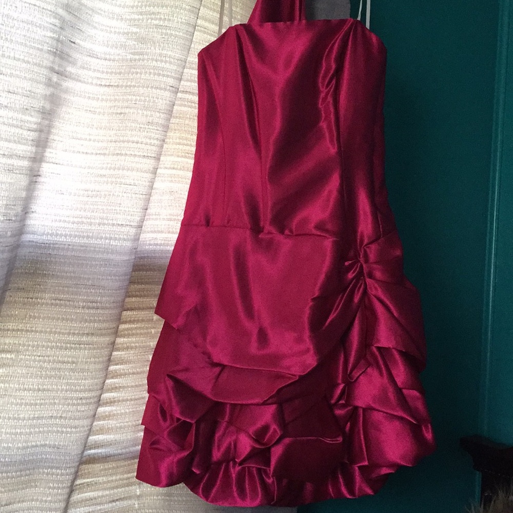 Fiesta Bubble Dress Fuchsia Pink Size Small